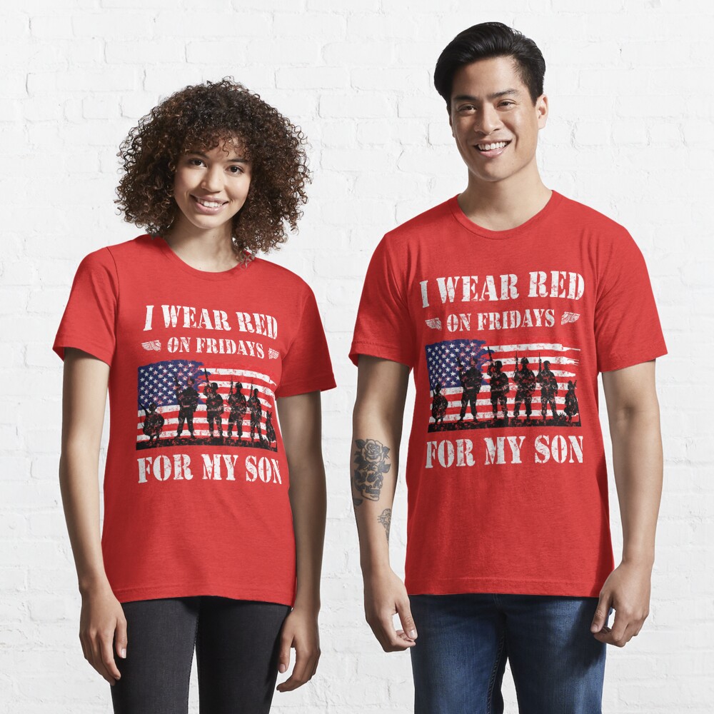 I Wear Red To Remember Fun Memorial Day Veteran Graphic Raglan Baseball Tee