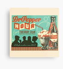 Dr. Pepper Vintage Ad #2 Metal Print