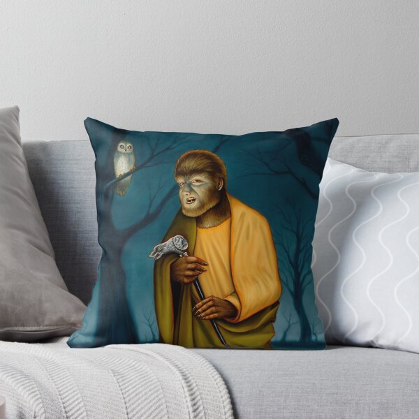 Song of the Owl Throw Pillow