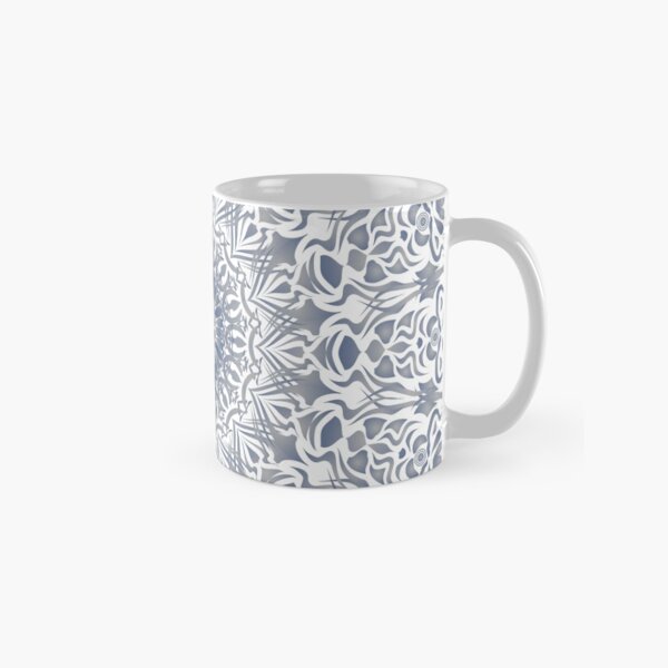 Tribal Mandala Blue Classic Mug