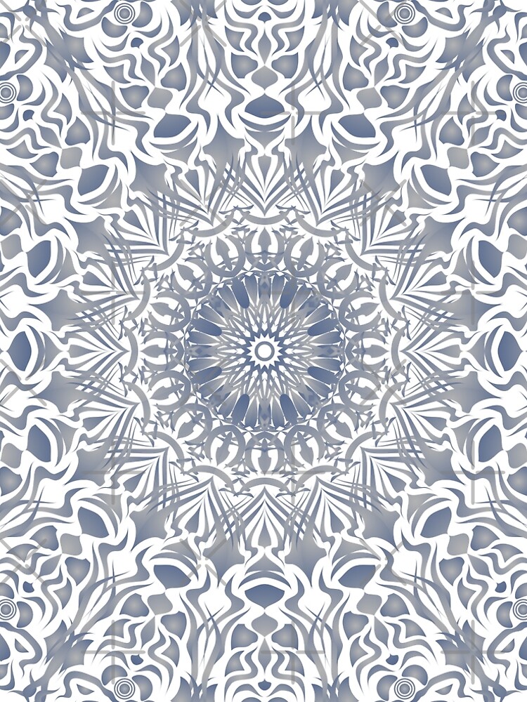 Tribal Mandala Blue von pASob-dESIGN