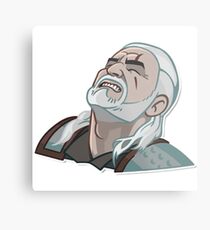 Geralt Of Rivia The Witcher Metal Print