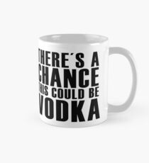 Es gibt eine Chance, dass Wodka klassischer weißer Kaffee sein könnte Tasse