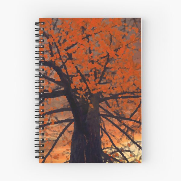 Item preview, Fall Red Tree Painting designed and sold by miraminerva09.
