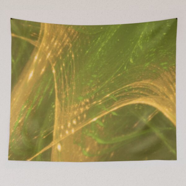 Item preview, Green Yellow Asymmetric Fractal designed and sold by miraminerva09.