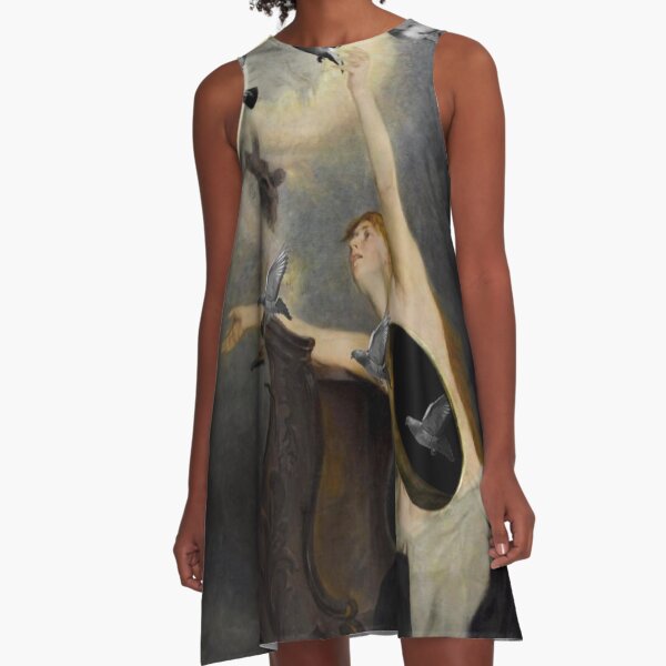 THE LOST POEMS A-Line Dress