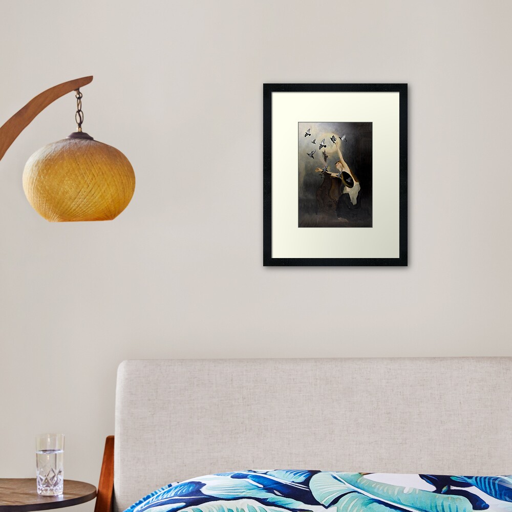 THE LOST POEMS Framed Art Print