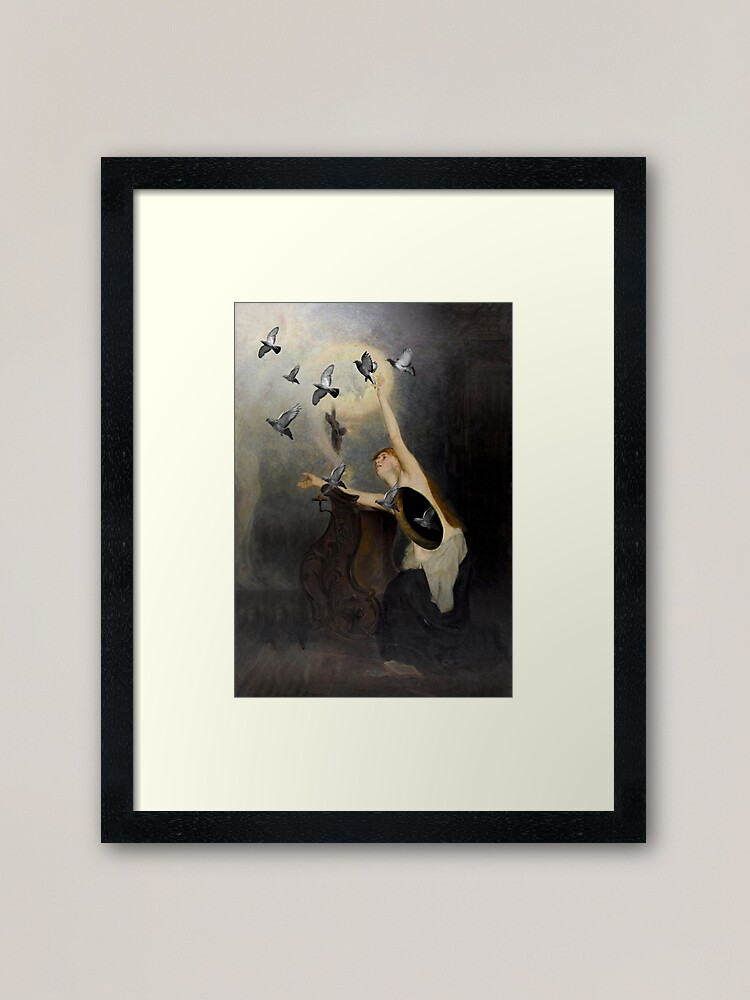 Alternate view of THE LOST POEMS Framed Art Print