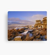 Lienzo Dartmoor: The View From Hollow Tor