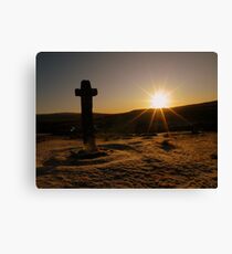 Lienzo Dartmoor: First Light at Cadover Cross