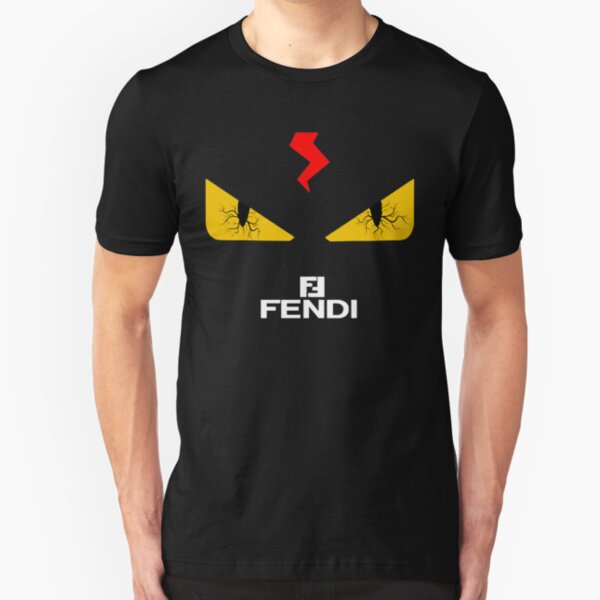 funny fendi eyes t-shirts-fendi bloodshot eyes shirts Slim Fit T-Shirt