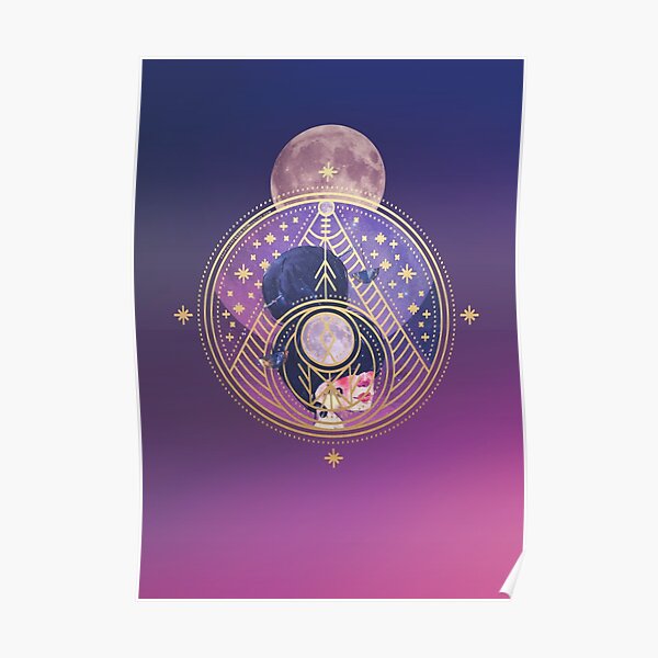 Zodiac Libra Goddess Poster