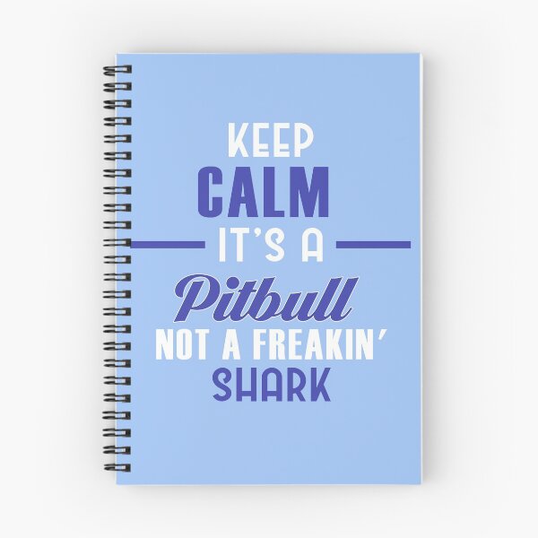 Aperçu de l'œuvre Calmez-vous, c'est un pitbull pas un requin freakin créée et vendue par digitalbarn.