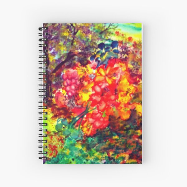 "Blooming" Patch Spiral Notebook