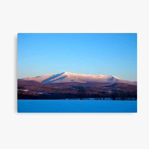 Crystal Clear Sunset, Mount Mansfield Canvas Print