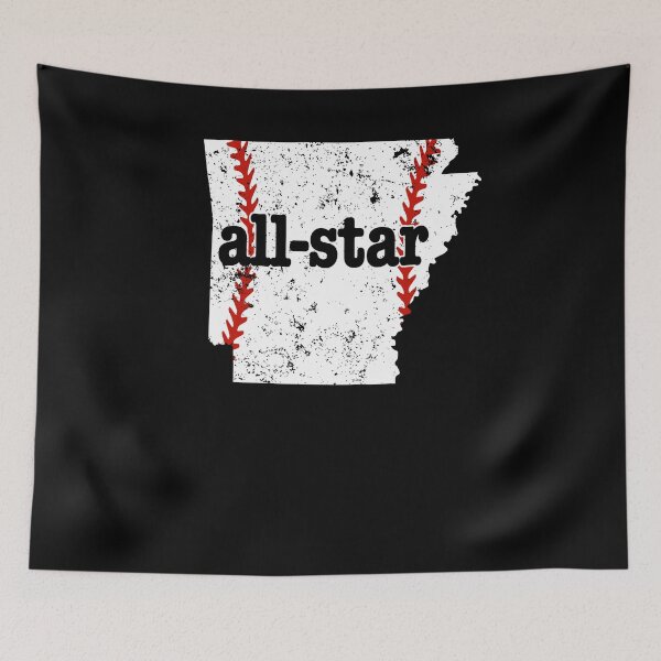 Artikelvorschau, All Star-Jugend-Baseball-Shirt Arkansas All Star-Softball entworfen und verkauft von shoppzee.