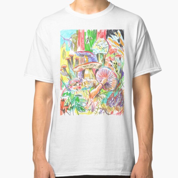 Bunte Pilzwelt #1 Classic T-Shirt