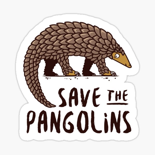 Item preview, Endangered Pangolin - Save the Pangolins designed and sold by Bangtees.