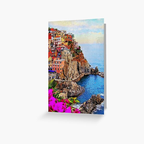 Italy, Cinque Terre Greeting Card