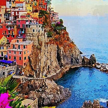 Artwork thumbnail, Italy, Cinque Terre by AM FineArtPrints