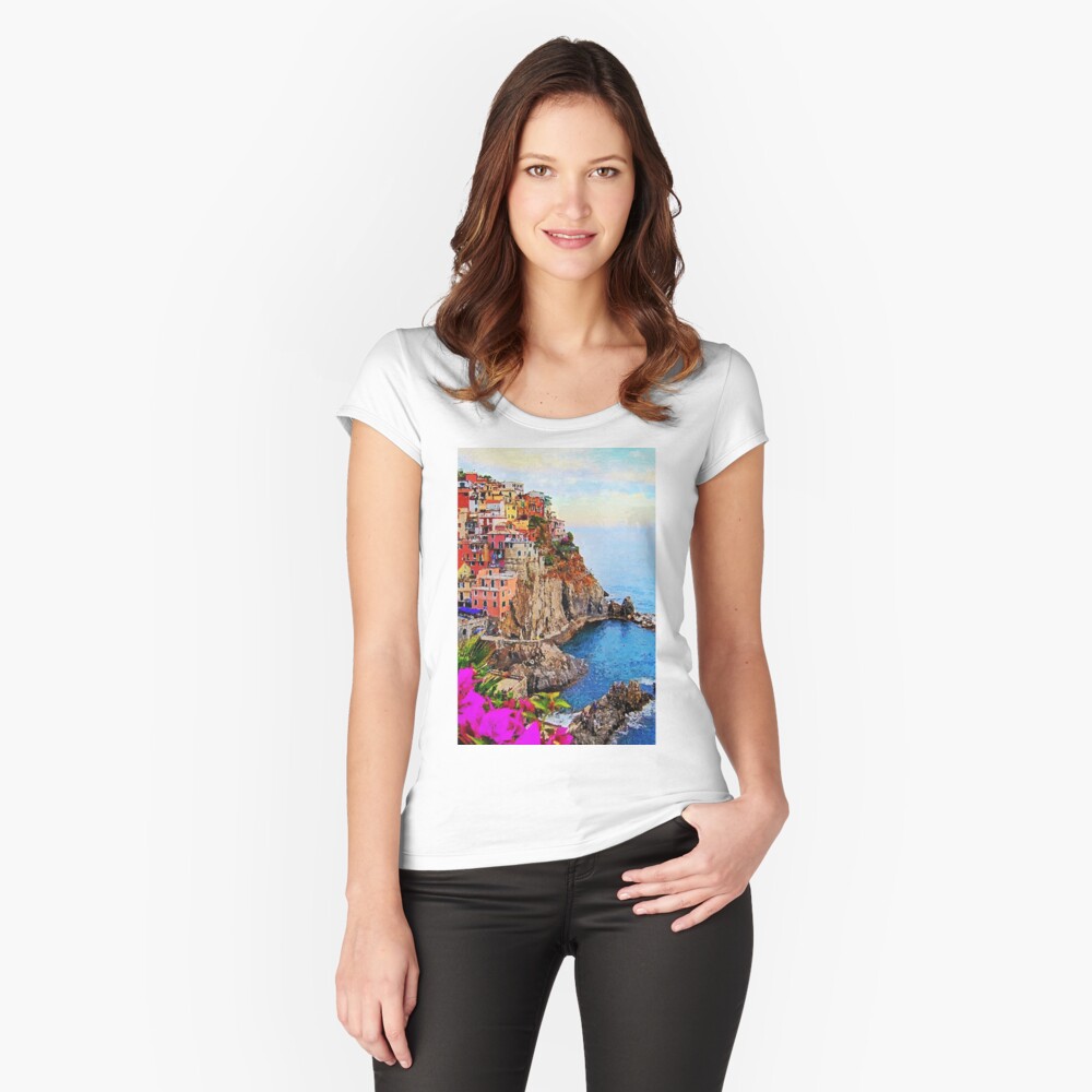 Item preview, Fitted Scoop T-Shirt designed and sold by ErianAndre.