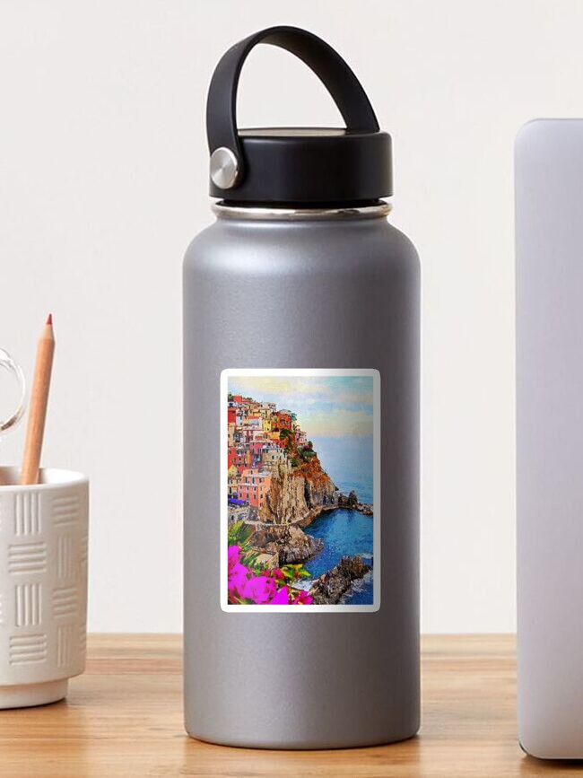 Thumbnail 1 of 3, Sticker, Italy, Cinque Terre designed and sold by ErianAndre.