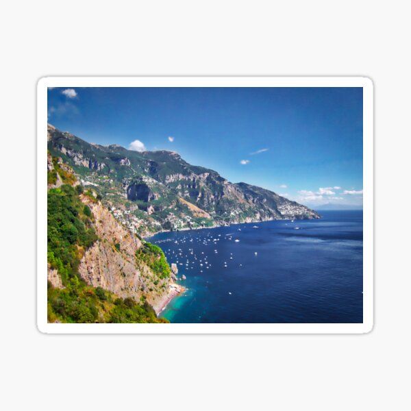 The Amalfi coast Sticker