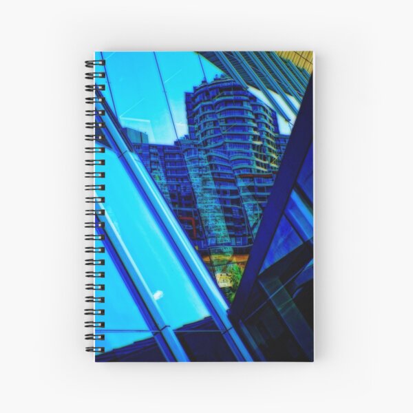 SOUTH WHARF REFLECTIONS Spiral Notebook