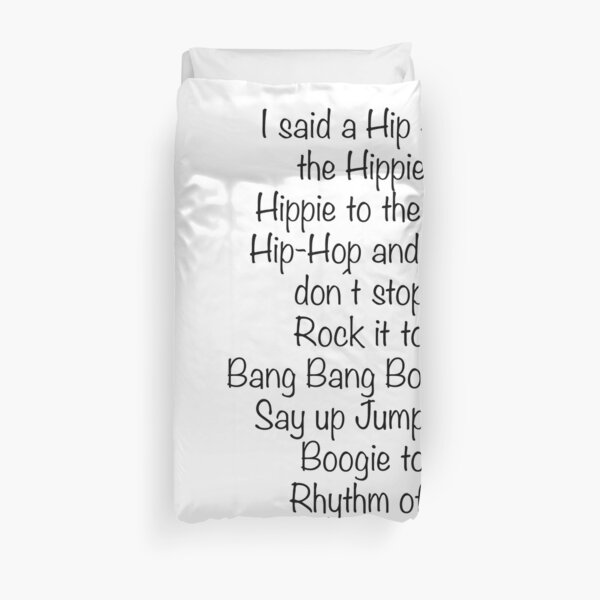 Song Quote Duvet Covers Redbubble