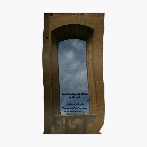 Everything will be alright Poster