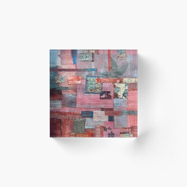 Item preview, Textile collage designed and sold by Linda-Stokes.