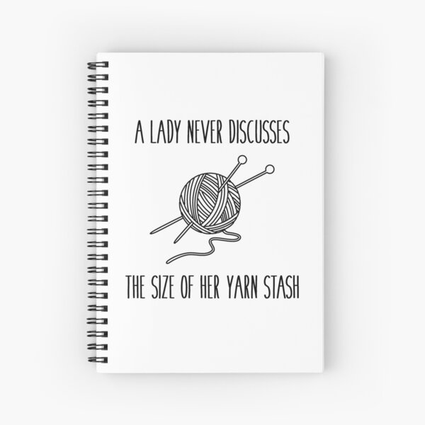 Yarn Stash Spiral Notebook