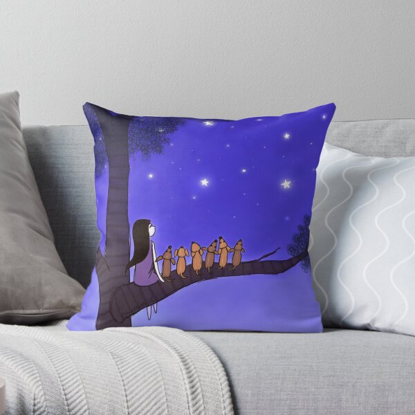 Wish Upon A Star Throw Pillow