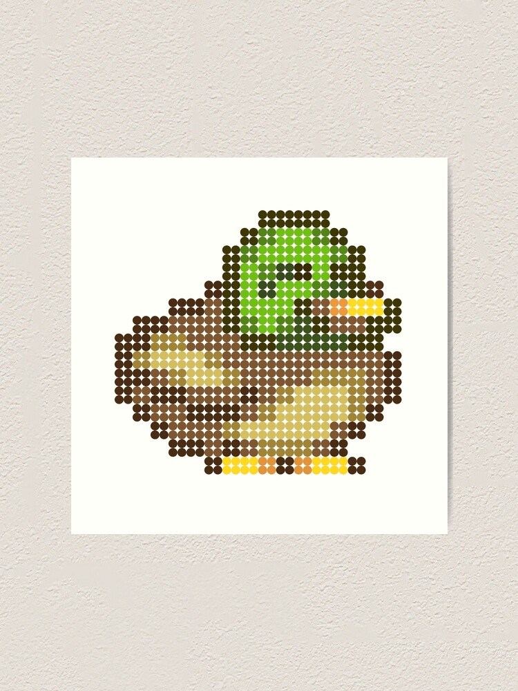 Featured image of post Pixel Art Grid Duck / Drawing pixel art is easier than ever while using pixilart.