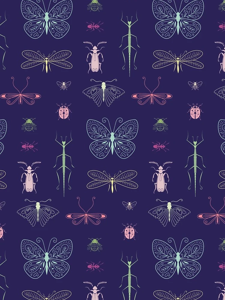 Thumbnail 5 of 5, iPhone Case, Insect pattern designed and sold by OGraphinerie.