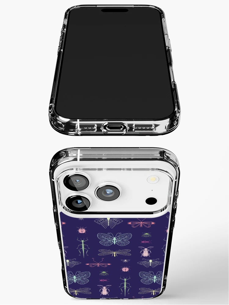 Thumbnail 3 of 5, iPhone Case, Insect pattern designed and sold by OGraphinerie.