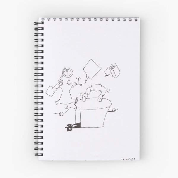 Item preview, Petits Dessins Debiles - Small Weak Drawings#? - 2008/10/24 designed and sold by Pascale Baud.