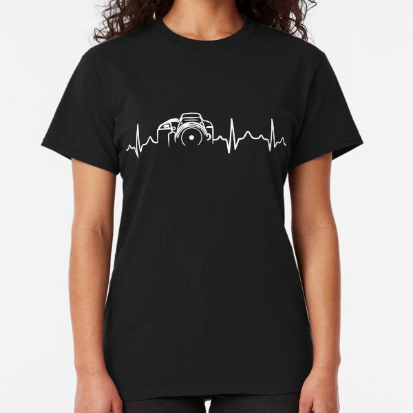 Photographer T-Shirt - Heartbeat Classic T-Shirt