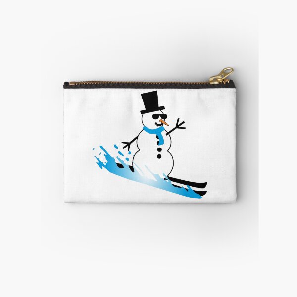 Item preview, Skiing Snowman designed and sold by claudiasartwork.