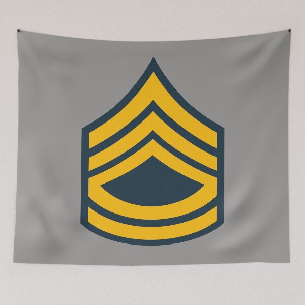 Item preview, US ARMY INSIGNIA - SERGANT FIRST CLASS designed and sold by WOOFANG.