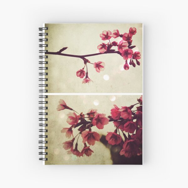 Spring - Cherryblossom Pink Spiral Notebook