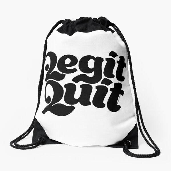 2Legit 2Quit Drawstring Bag