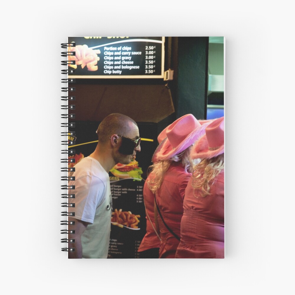 Chips & Burger or Chips & Kebab? Spiral Notebook
