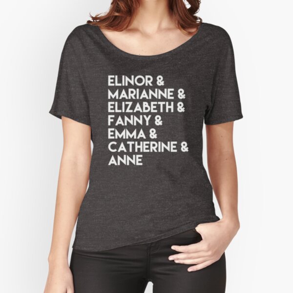 Austen Heroines Relaxed Fit T-Shirt
