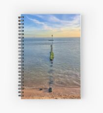 Chalkwell Sea Groin Spiral Notebook