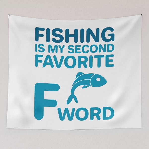 Item preview, Fishing Is My Second Favorite F Word Funny Fisher T-Shirt designed and sold by artvia.