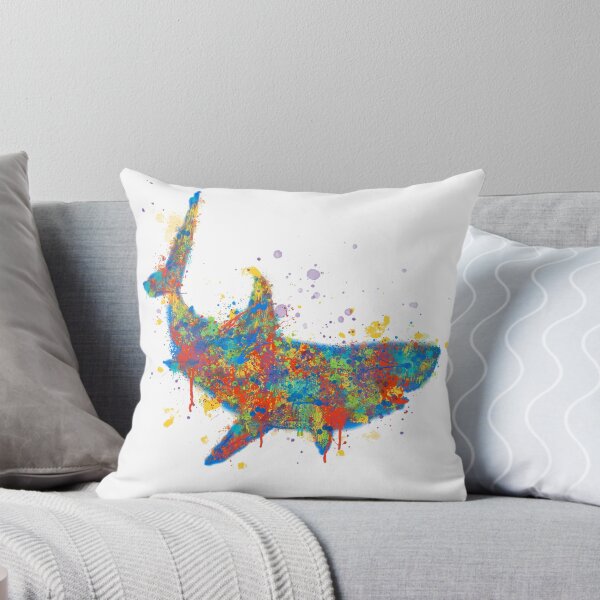 Artikelvorschau, Splatter Paint Shark entworfen und verkauft von TrinityJeanDESIGNS.