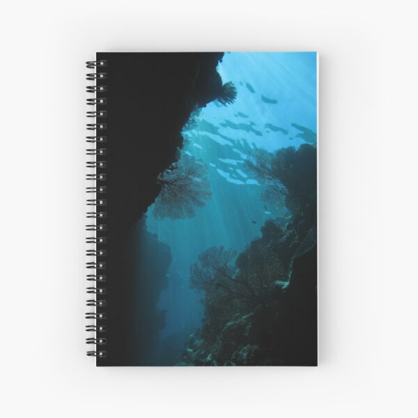 Gorgonian swim through Spiral Notebook