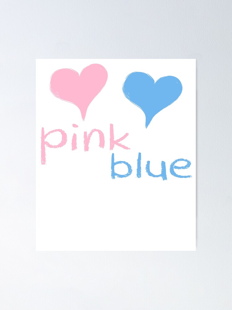 Pink Or Blue We Love You Heart Baby Shower Gender Reveal Pink Or Blue We Love You Heart Baby Shower Gender Reveal