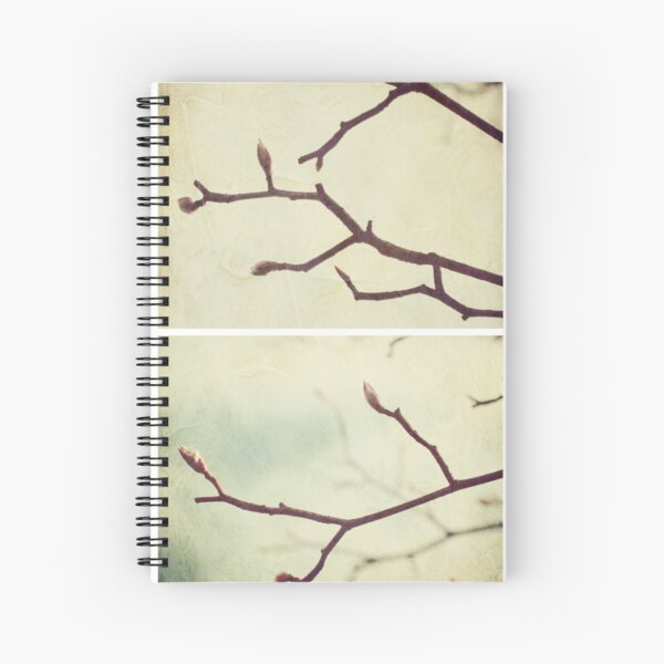 Spring - Plum Tree Spiral Notebook